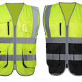 Привет виз жилет безопасности Привет видимость куртка светоотражающие одежда жилет со светоотражающими полосками - велосипедный видимость